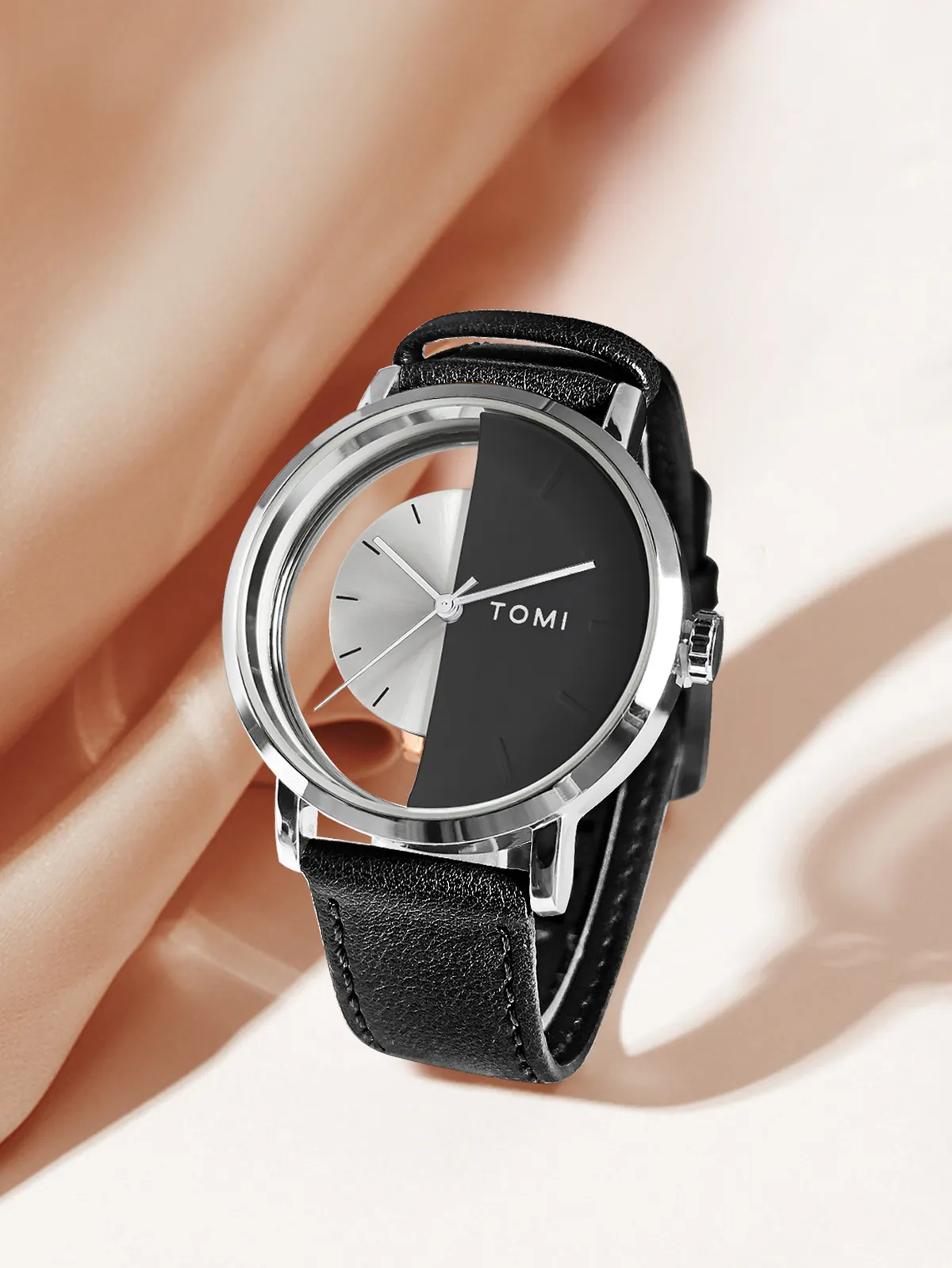 TOMI Women's Hollow Design Quartz Watch - Korean Style Casual Fashion Wristwatch for Ladies and Girls showcase 13