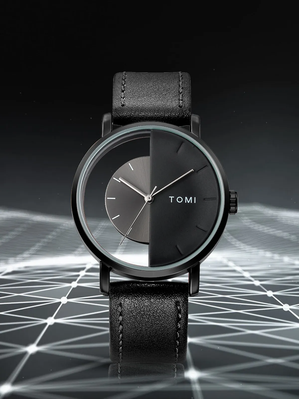TOMI Women's Hollow Design Quartz Watch - Korean Style Casual Fashion Wristwatch for Ladies and Girls showcase 5