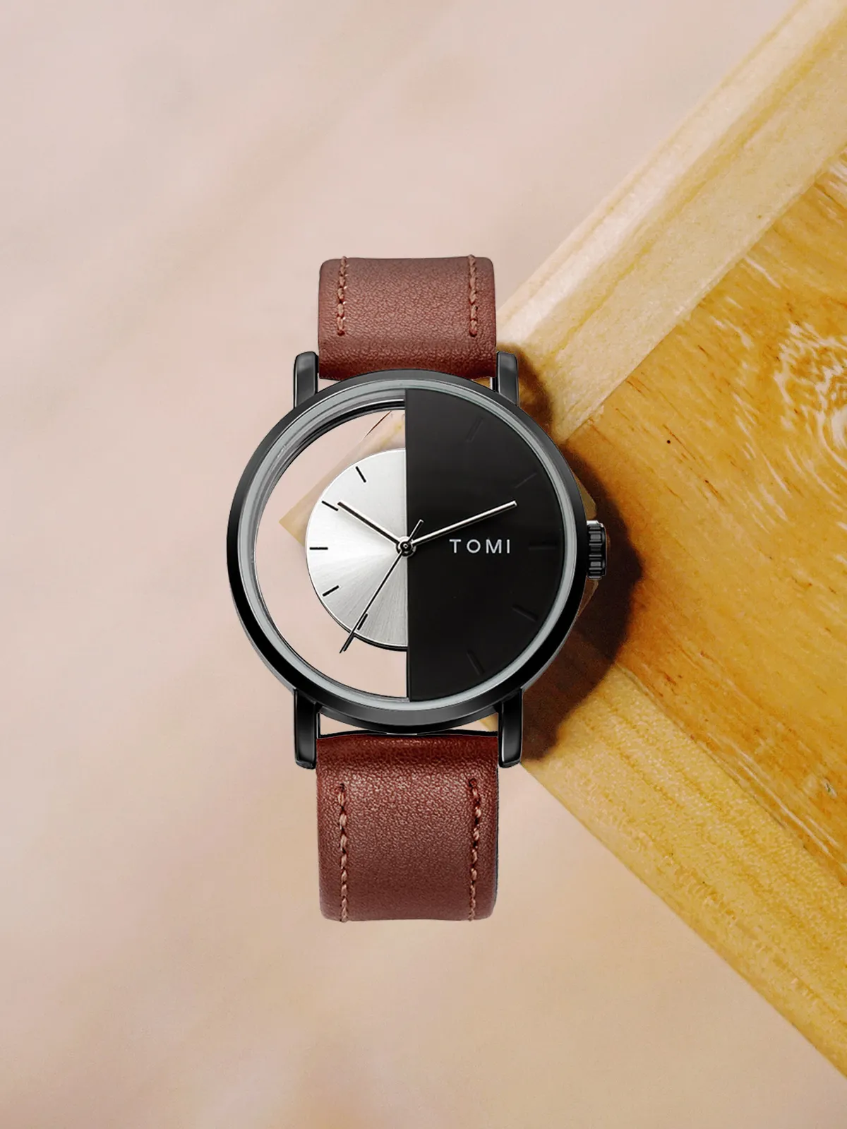 TOMI Women's Hollow Design Quartz Watch - Korean Style Casual Fashion Wristwatch for Ladies and Girls showcase 11
