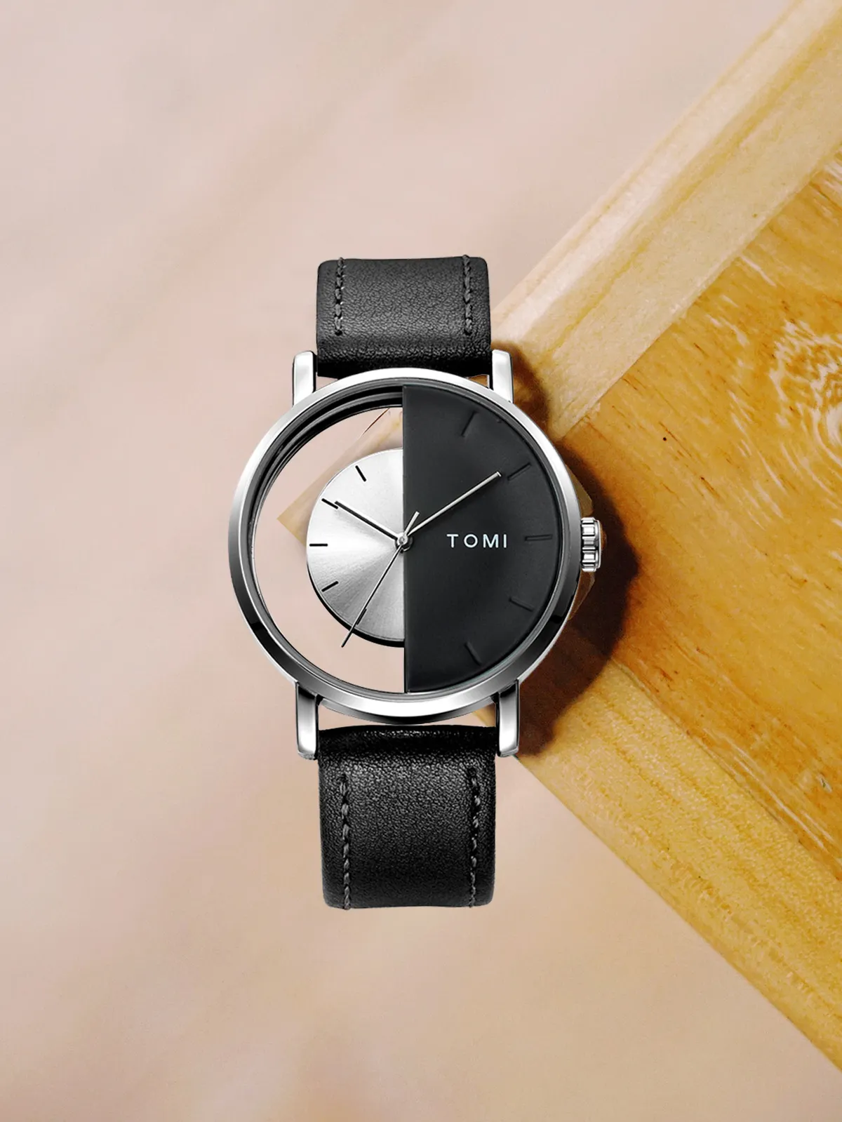 TOMI Women's Hollow Design Quartz Watch - Korean Style Casual Fashion Wristwatch for Ladies and Girls showcase 16