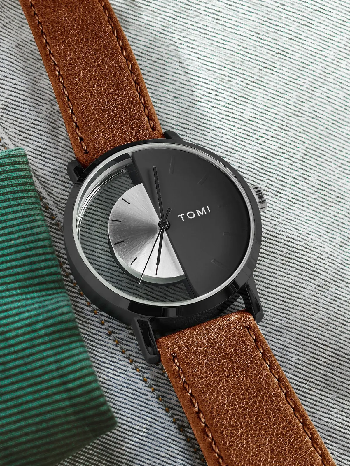 TOMI Women's Hollow Design Quartz Watch - Korean Style Casual Fashion Wristwatch for Ladies and Girls showcase 12