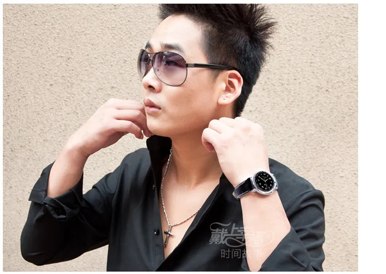 Couple Watches Set for Men and Women, Creative Backward Walking Quartz Wristwatches, Unique Design, Fashionable Gift for Anniversary, Valentine's Day, Birthday showcase 11