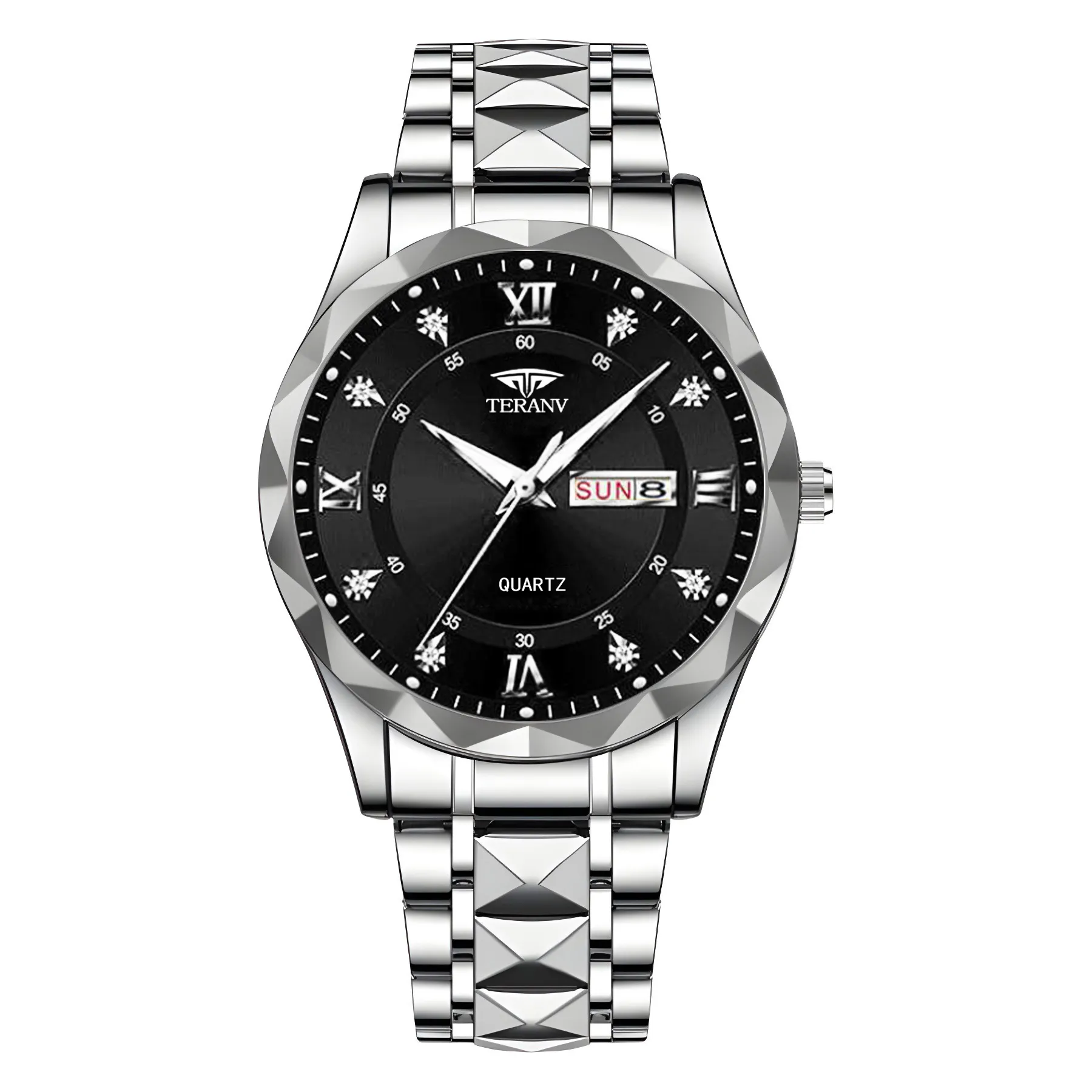 Silver/Black - Diamond