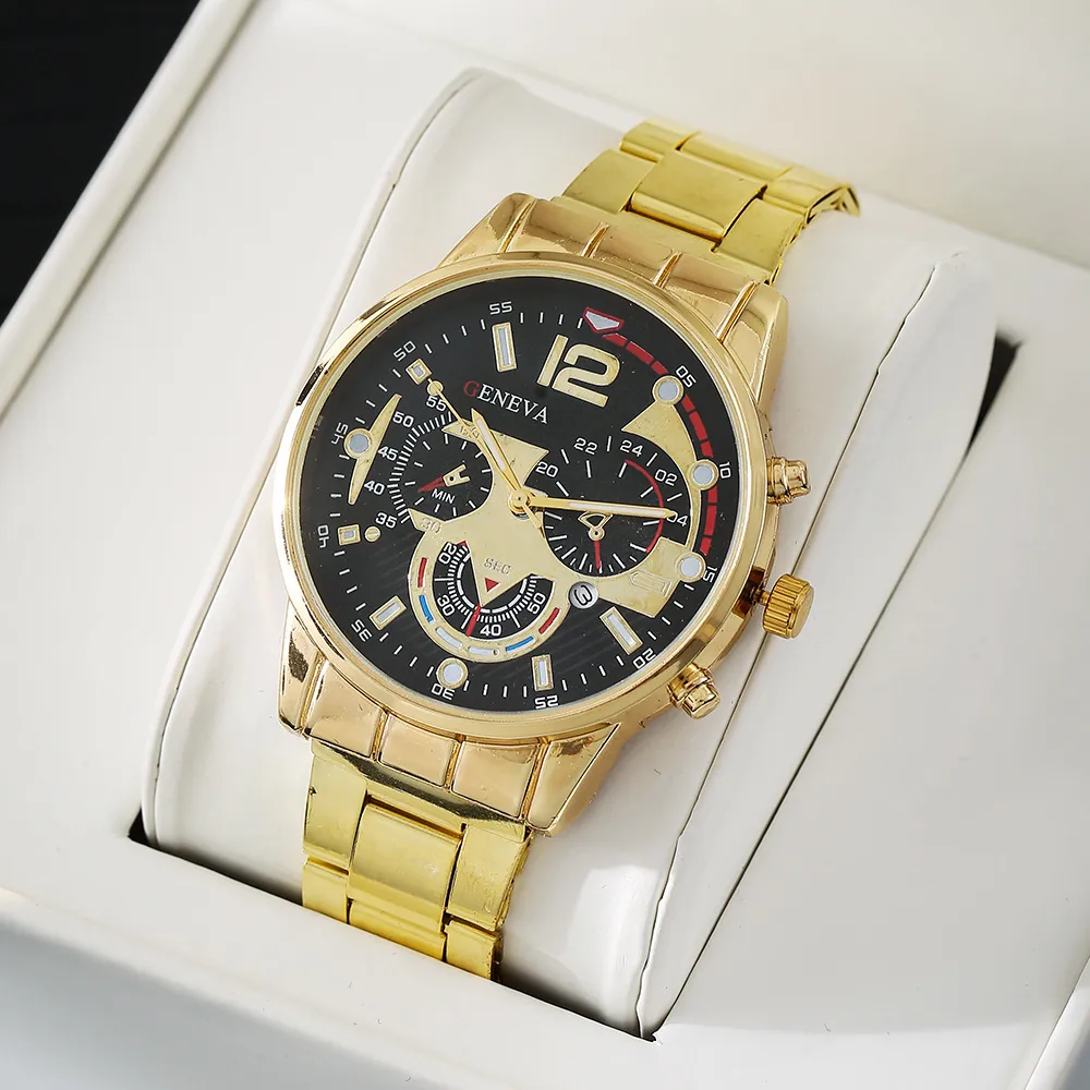 Men's Stainless Steel Quartz Watch with Calendar, Luminous Hands, and Sporty Design - Perfect Wristwatch for Everyday Wear showcase 4