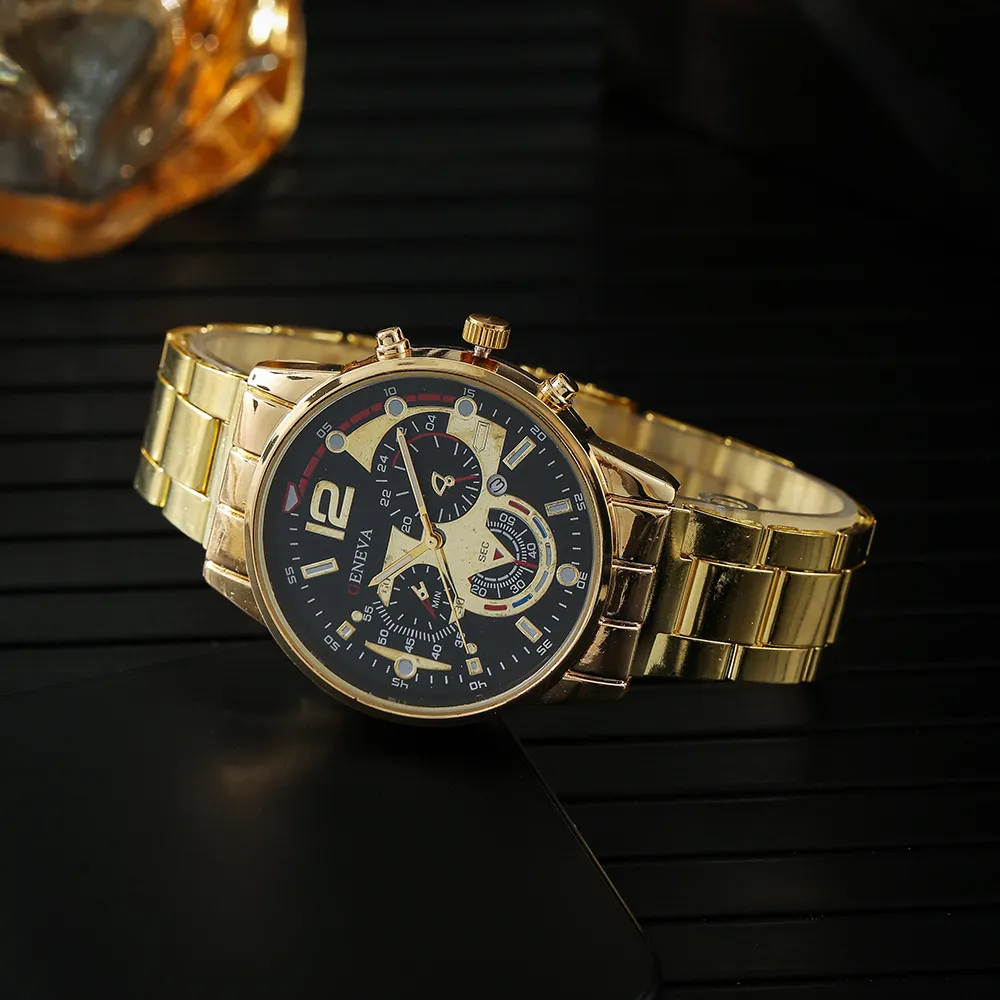 Men's Stainless Steel Quartz Watch with Calendar, Luminous Hands, and Sporty Design - Perfect Wristwatch for Everyday Wear showcase 9