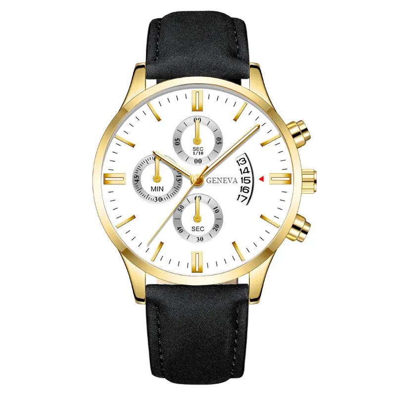 White/Gold - Black