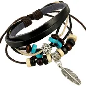 Women's Genuine Leather Bracelet Watch with Five-Pointed Star Charm - Elegant Retro Cowhide Jewelry Wristwatch for Students and Fashionable Women showcase 8