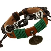 Women's Genuine Leather Bracelet Watch with Five-Pointed Star Charm - Elegant Retro Cowhide Jewelry Wristwatch for Students and Fashionable Women showcase 10