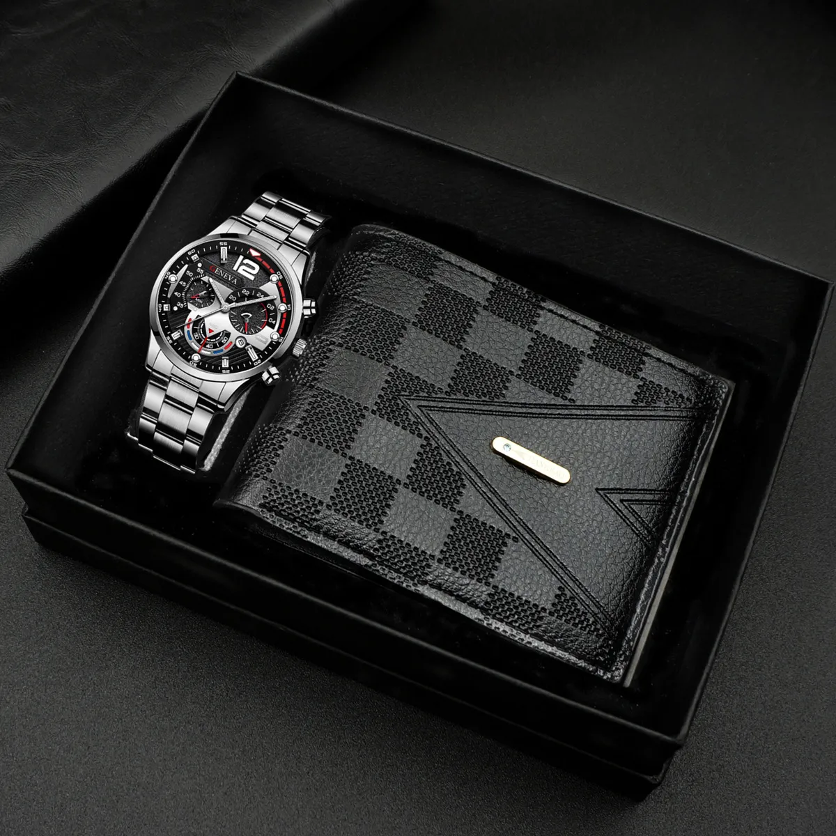 Silver Watch Set