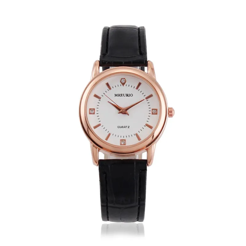 Couple's Quartz Wrist Watch Set for Men and Women - Stylish Leather Band, Casual Design, Perfect for Everyday Wear, Wholesale Available thumbnail 6