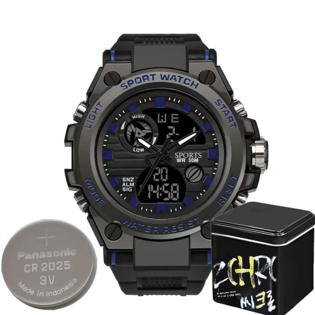 Men's Fashion Sports Watch - Waterproof Luminous Wristwatch for Casual and Outdoor Activities - Wholesale Available thumbnail 8