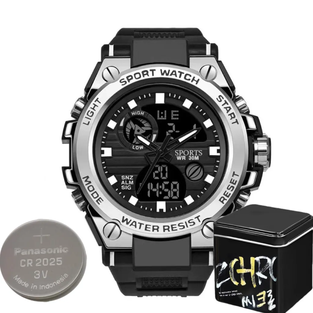 Black - Silver + Box