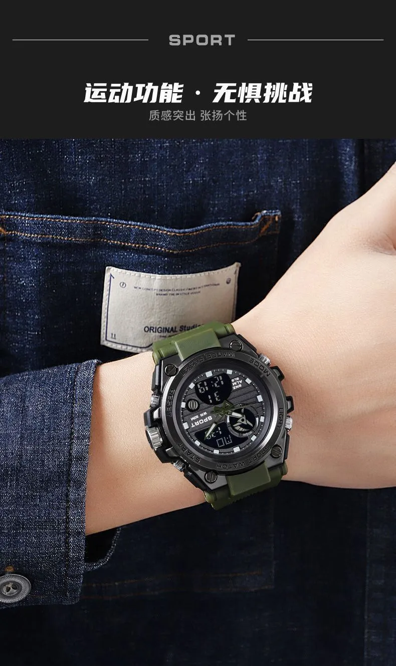 Men's Fashion Sports Watch - Waterproof Luminous Wristwatch for Casual and Outdoor Activities - Wholesale Available showcase 20
