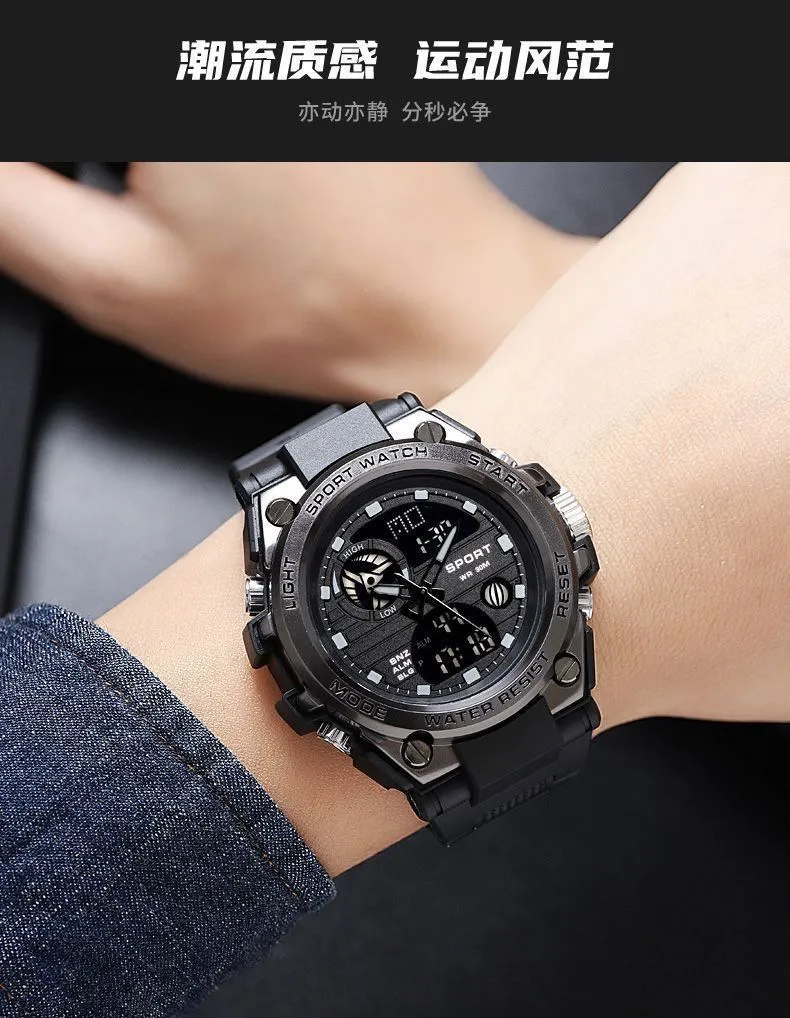 Men's Fashion Sports Watch - Waterproof Luminous Wristwatch for Casual and Outdoor Activities - Wholesale Available showcase 17
