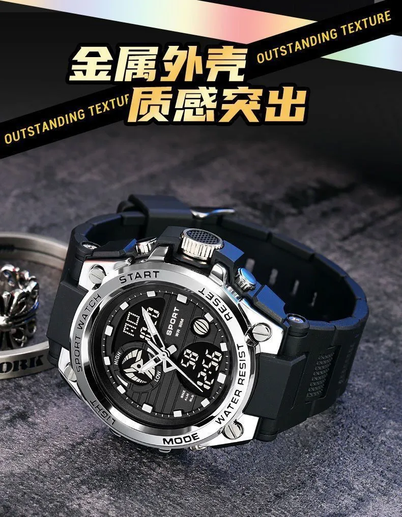 Men's Fashion Sports Watch - Waterproof Luminous Wristwatch for Casual and Outdoor Activities - Wholesale Available showcase 15