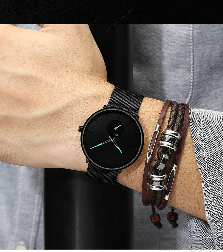 Men's Fashion Watch Casual Quartz Wristwatch - Stylish, Personalized, Popular Student Watch for Everyday Wear and Live Broadcasts showcase 3