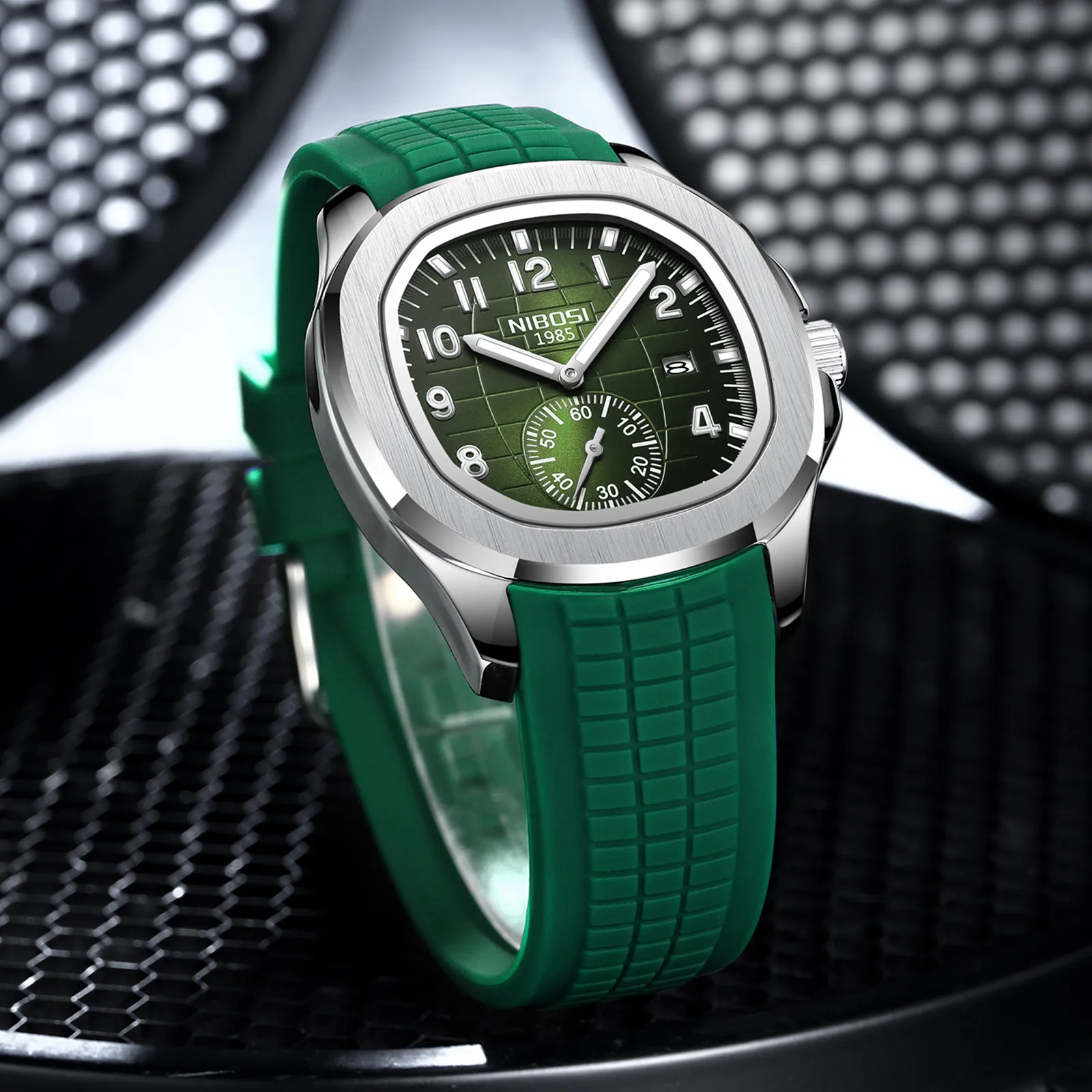Nibosi Men's Multifunctional Quartz Watch - Luminous Waterproof Wristwatch for Business Casual Wear - Wholesale Available thumbnail 3