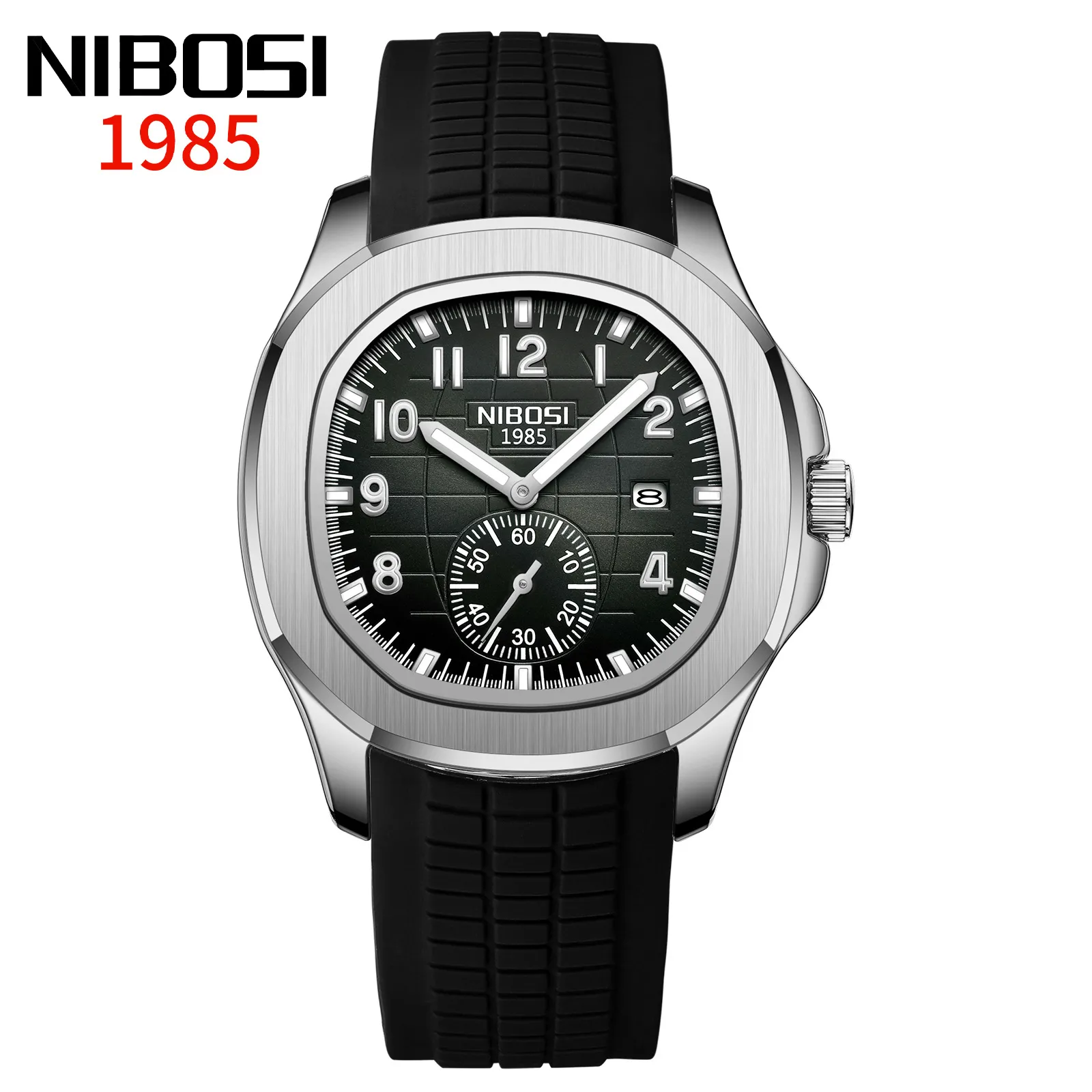 Nibosi Men's Multifunctional Quartz Watch - Luminous Waterproof Wristwatch for Business Casual Wear - Wholesale Available thumbnail 6