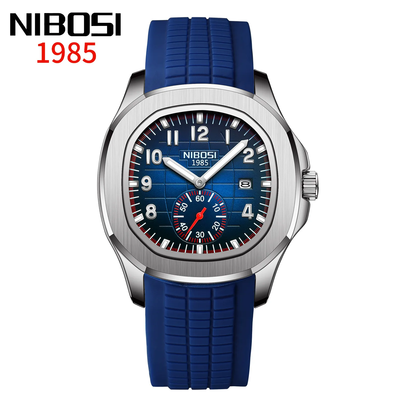 Nibosi Men's Multifunctional Quartz Watch - Luminous Waterproof Wristwatch for Business Casual Wear - Wholesale Available thumbnail 7