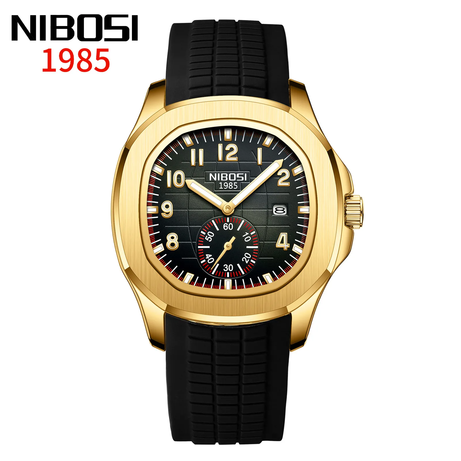 Nibosi Men's Multifunctional Quartz Watch - Luminous Waterproof Wristwatch for Business Casual Wear - Wholesale Available thumbnail 8