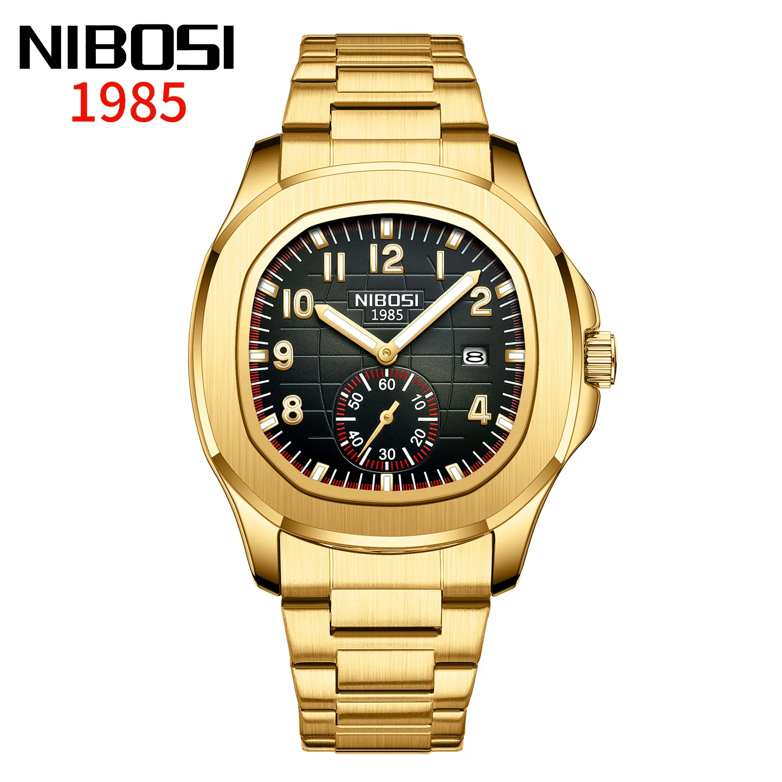 Gold/Black Steel