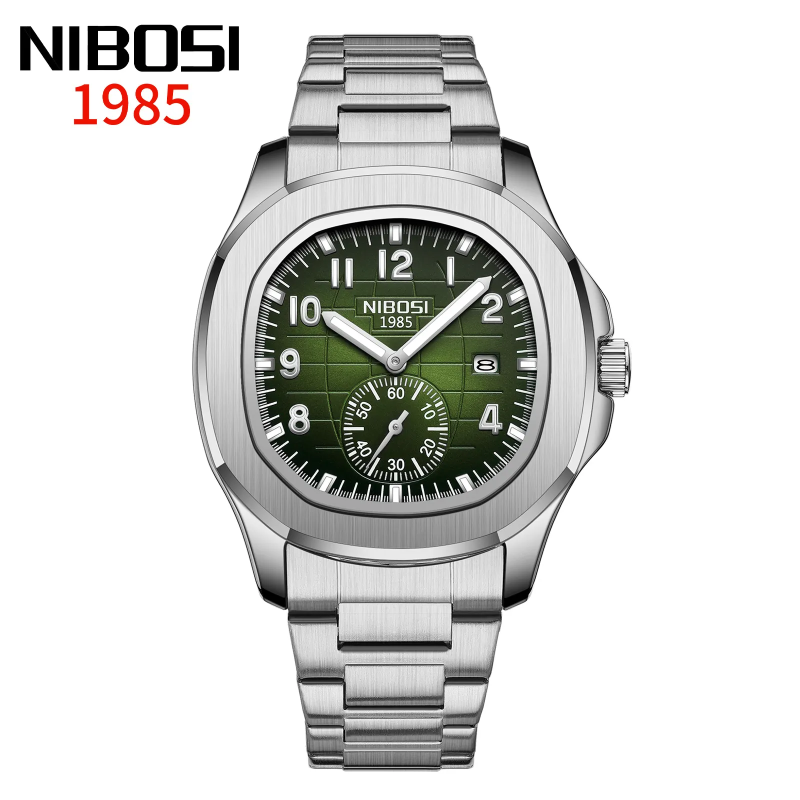 Nibosi Men's Multifunctional Quartz Watch - Luminous Waterproof Wristwatch for Business Casual Wear - Wholesale Available thumbnail 10