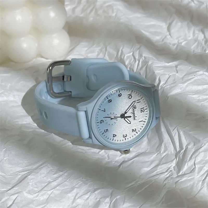 Women's Sweet Milk Style Watch, Japanese Soft Girl Aesthetic, High-Value Exam Pointer Watch for Junior and Senior High School Students thumbnail 10
