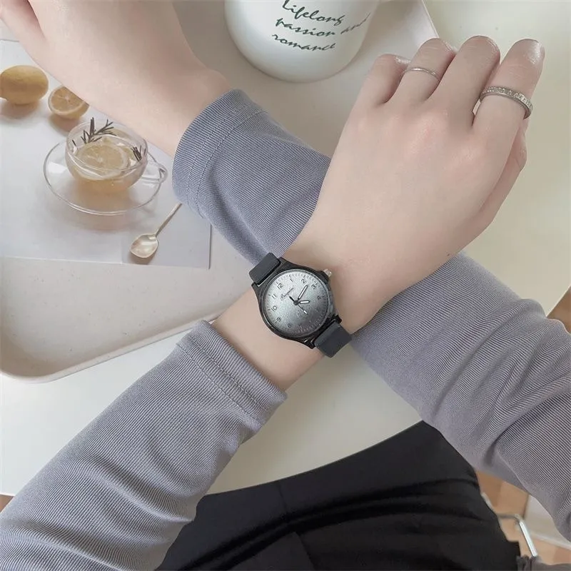 Women's Sweet Milk Style Watch, Japanese Soft Girl Aesthetic, High-Value Exam Pointer Watch for Junior and Senior High School Students thumbnail 8
