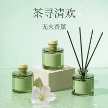Lavender Essential Oil Diffuser Set - Fireless Aromatherapy with Rattan Reeds & Ceramic Holder - Wholesale Customizable Perfume Diffuser for Home Fragrance showcase 9