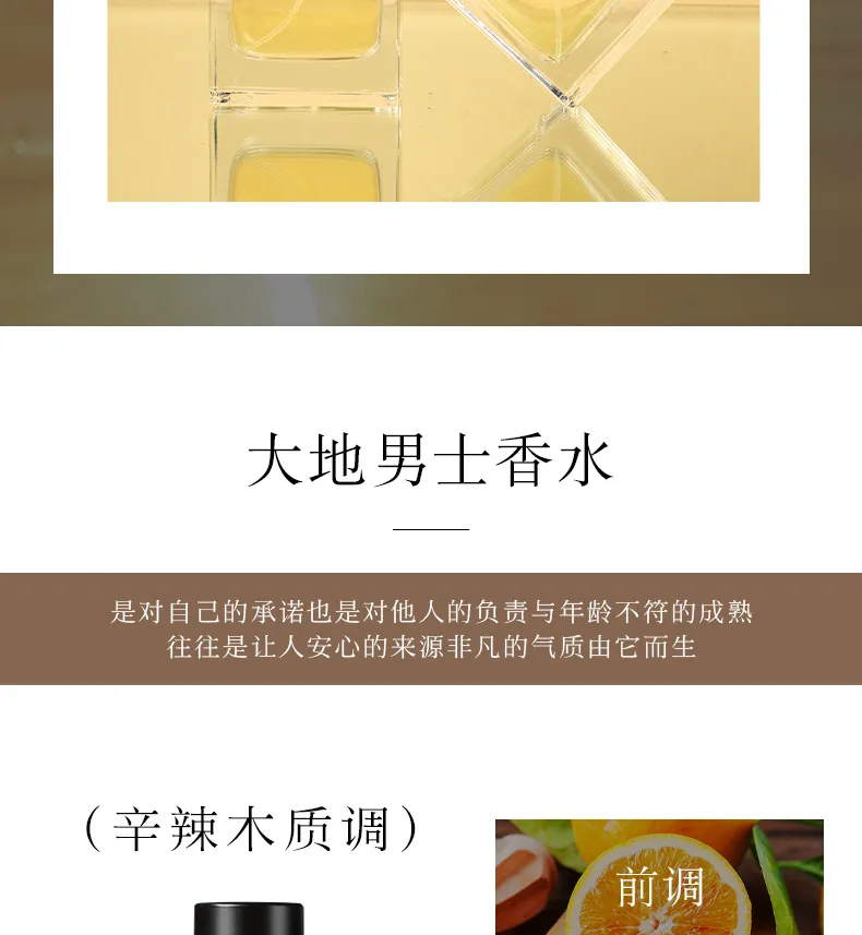 Men's Earthy Woody Perfume - Xiaocheng Yixiang Terre Earth After Rain Fragrance, Long Lasting Scent for Men, Perfect Gift showcase 16