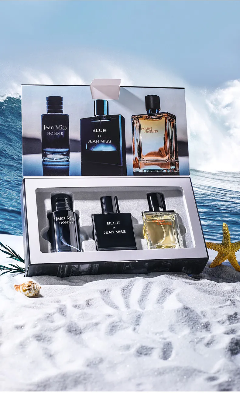 Men's Azure Eau De Toilette Perfume Set - Long Lasting Fragrance, Earthy & Wild Scent - Wholesale Vietnamese Cross-Border Perfume for Men showcase 18