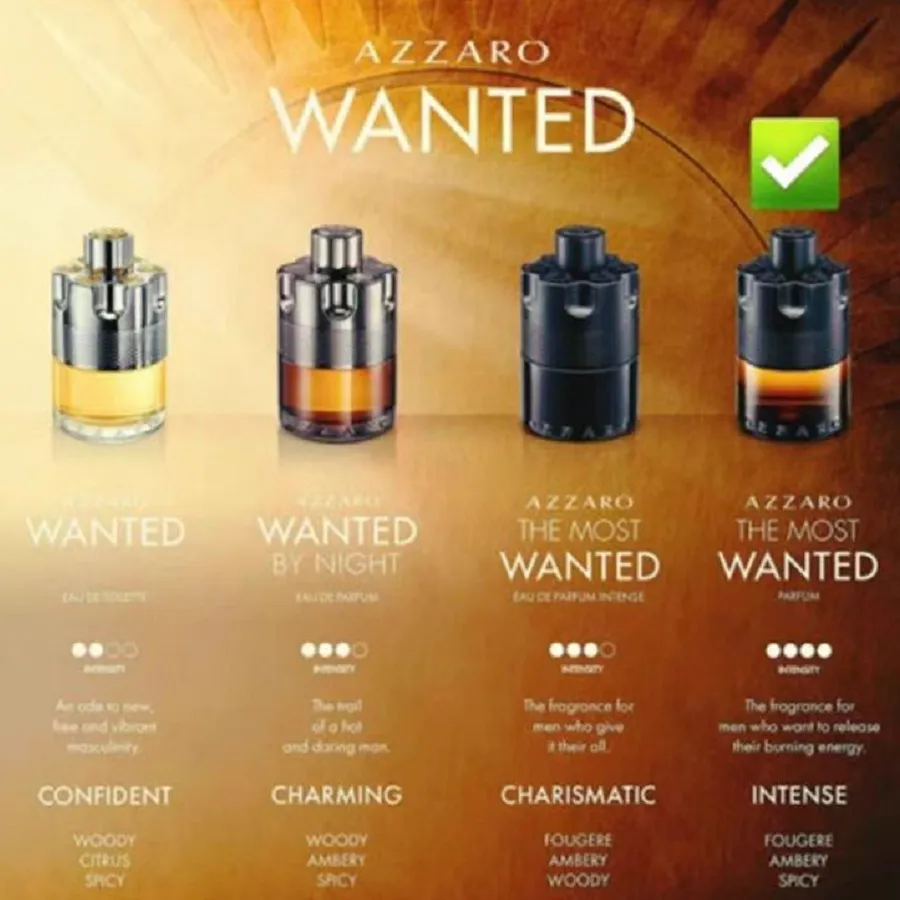 Azzaro The Most Wanted Midnight Men's Perfume - Long Lasting Fragrance for Evening Wear - Eau de Parfum - 100ml showcase 5