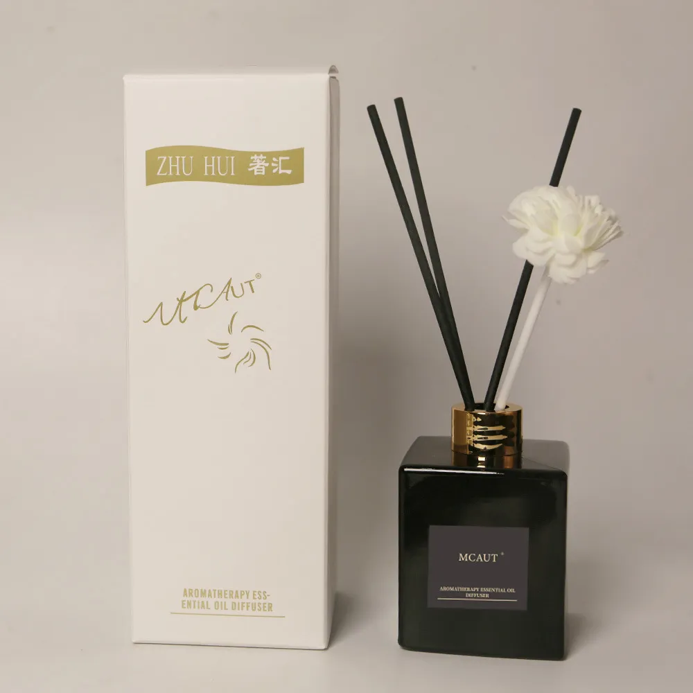 Aromatherapy Diffuser Set - 200ml Large Capacity Long-Lasting Reed Diffuser for Bedroom, Living Room, Office - Gardenia Scent, Fireless Fragrance, Home Air Freshener showcase 1