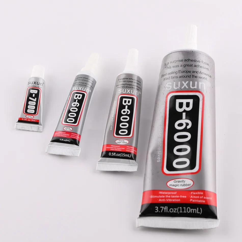 B6000 Glue for Phone Cases, DIY Jewelry, Gemstones - Strong Adhesive, Multi-Purpose Craft Glue for Dot Drilling, Rhinestones, and More showcase 1