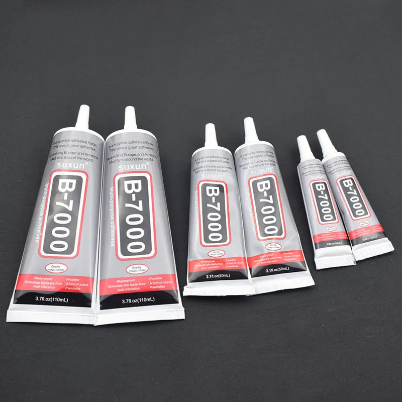 B7000 Multipurpose Adhesive Glue - Jewelry, Phone Screen Repair, DIY Crafts, Metal, Plastic, Leather, Diamond Setting - Strong Bonding Clear Glue showcase 1