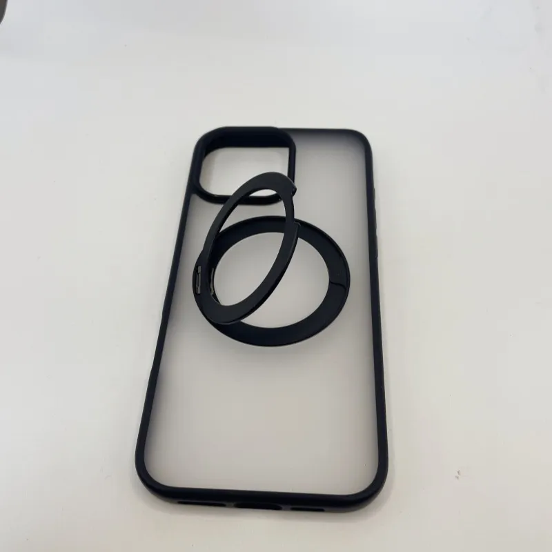 Magnetic Phone Ring Holder 360° Rotating Finger Grip Stand - Ultra-Thin Adhesive Back - Universal Phone Mount for Car, Desk, Home showcase 8