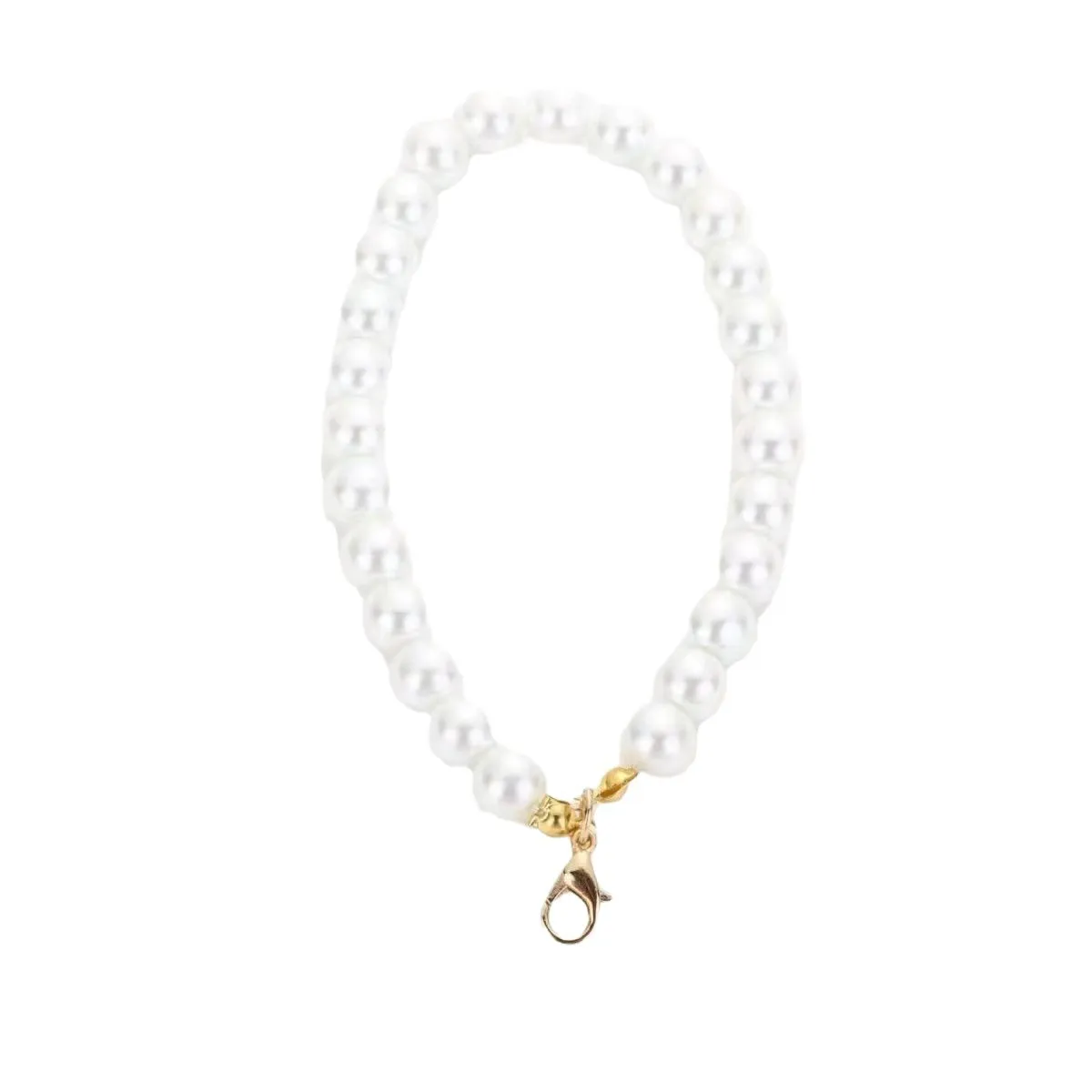 Pearl Keychain Pendant for Women Girls - Handmade Imitation Pearl Bag Charm, Headphone Hanging Chain, Mobile Phone Case Accessories - Wholesale Available thumbnail 5