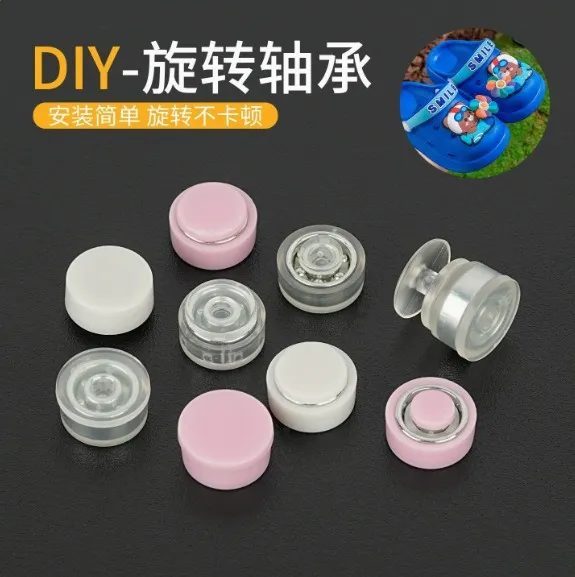 Miniature Rotating Bearings for Phone Case Decoration, DIY Crafts, and Small Windmills - Tiny Steel Bearings for Handmade Projects thumbnail 2