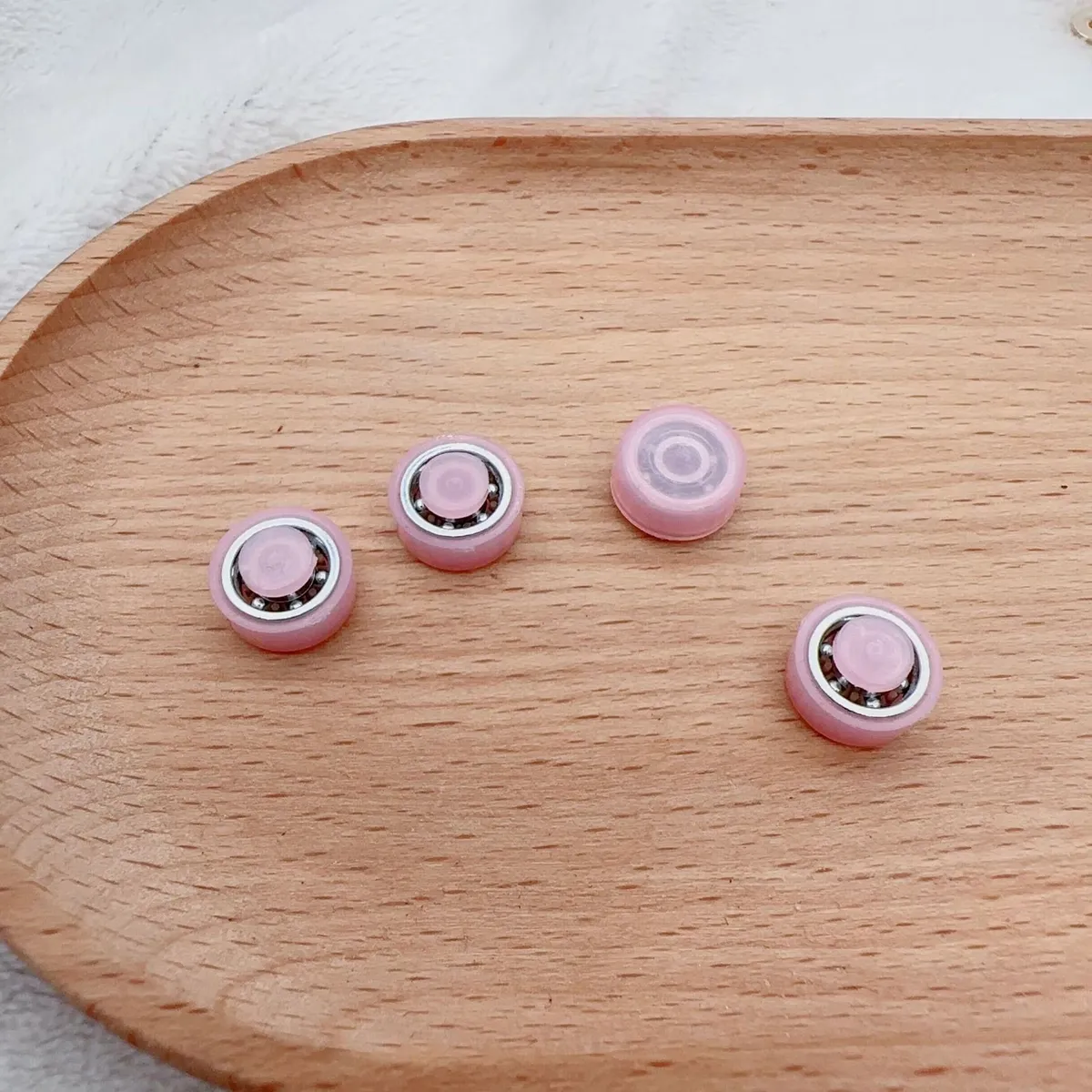 Miniature Rotating Bearings for Phone Case Decoration, DIY Crafts, and Small Windmills - Tiny Steel Bearings for Handmade Projects showcase 3