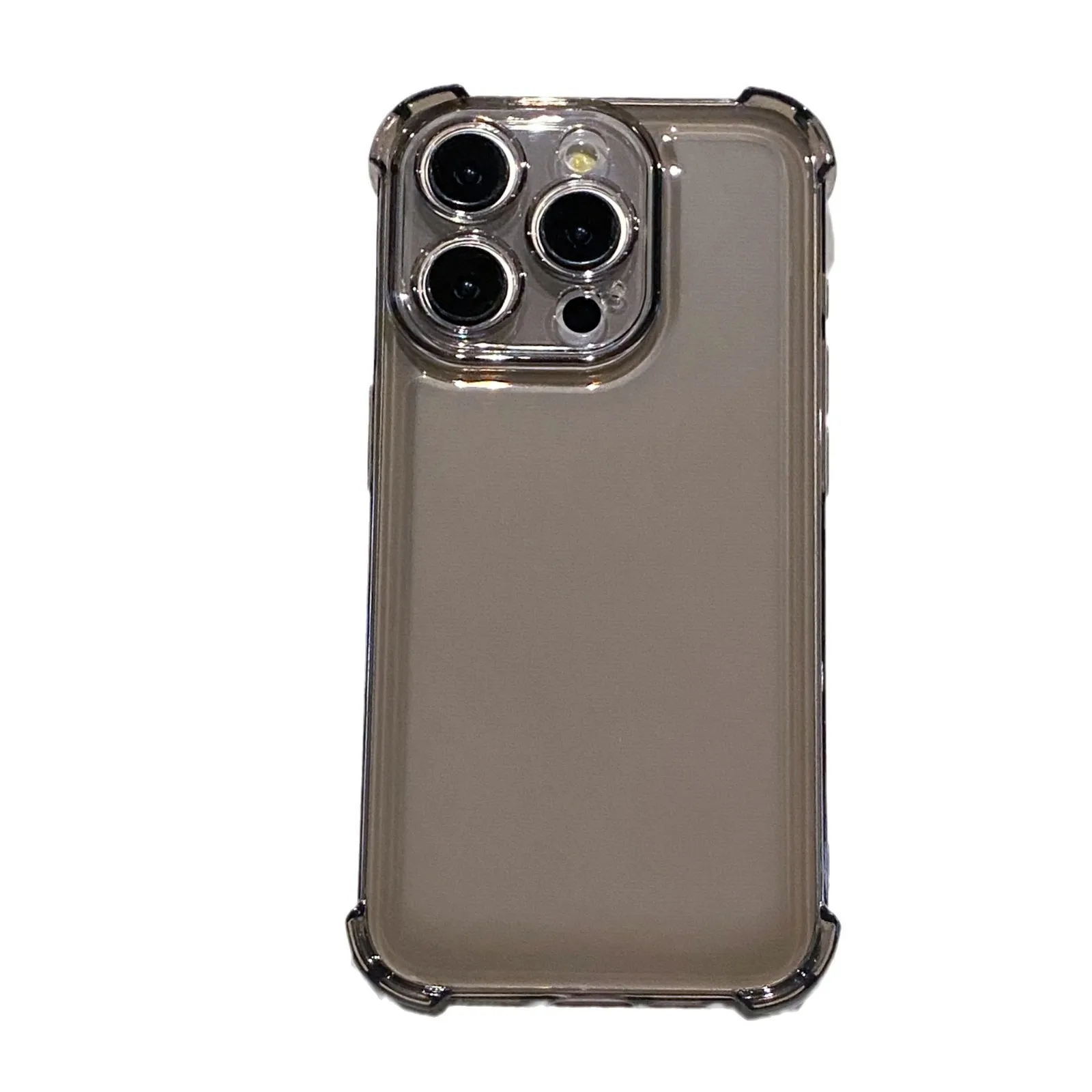 iPhone 15 Pro Max/16/16E/17 Transparent Phone Case: Shockproof, Airbag Corners, Protective Space Shell for Apple iPhones thumbnail 5