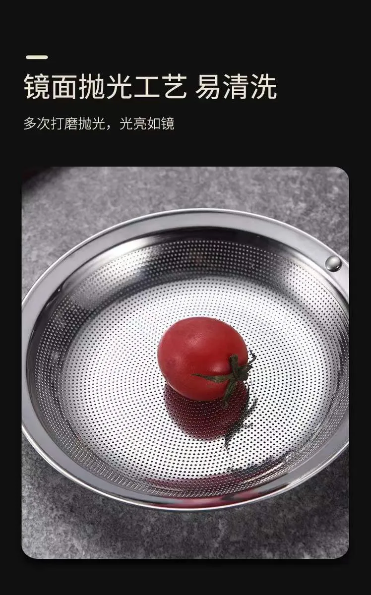 Stainless Steel Oil Strainer Spoon - 304 Grade Kitchen Skimmer Ladle for Removing Oil Residue and Foam - Hanging Design for Easy Storage showcase 7