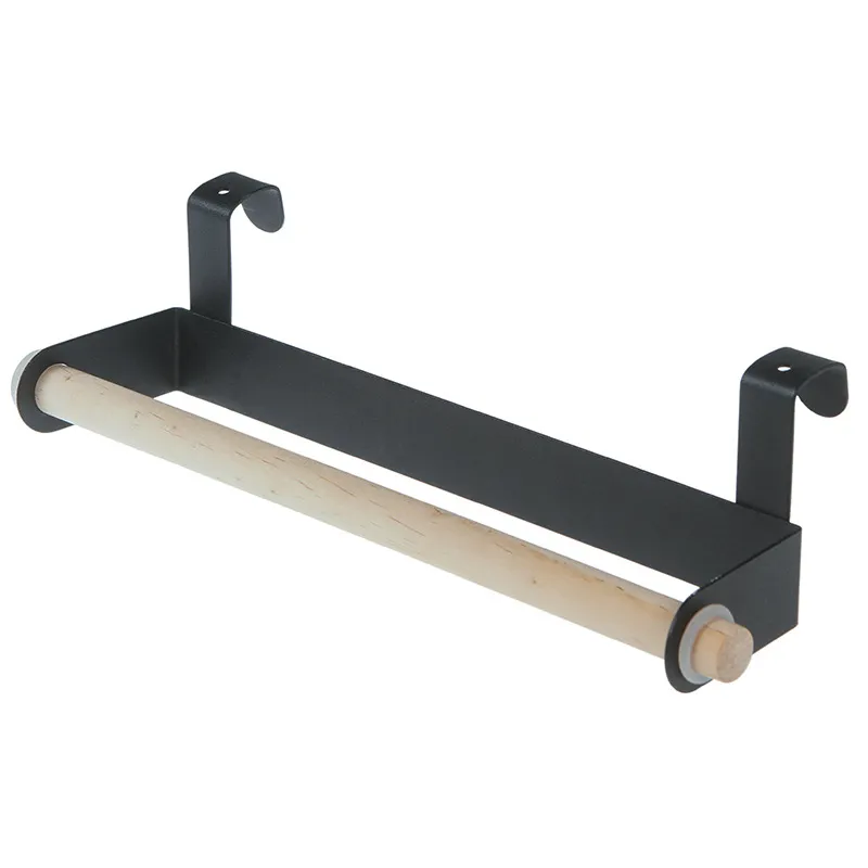 Over-the-Door Towel Rack Organizer - Punch-Free Kitchen & Bathroom Storage - Thickened Rag Holder - Space Saving Hanging Towel Bar thumbnail 7