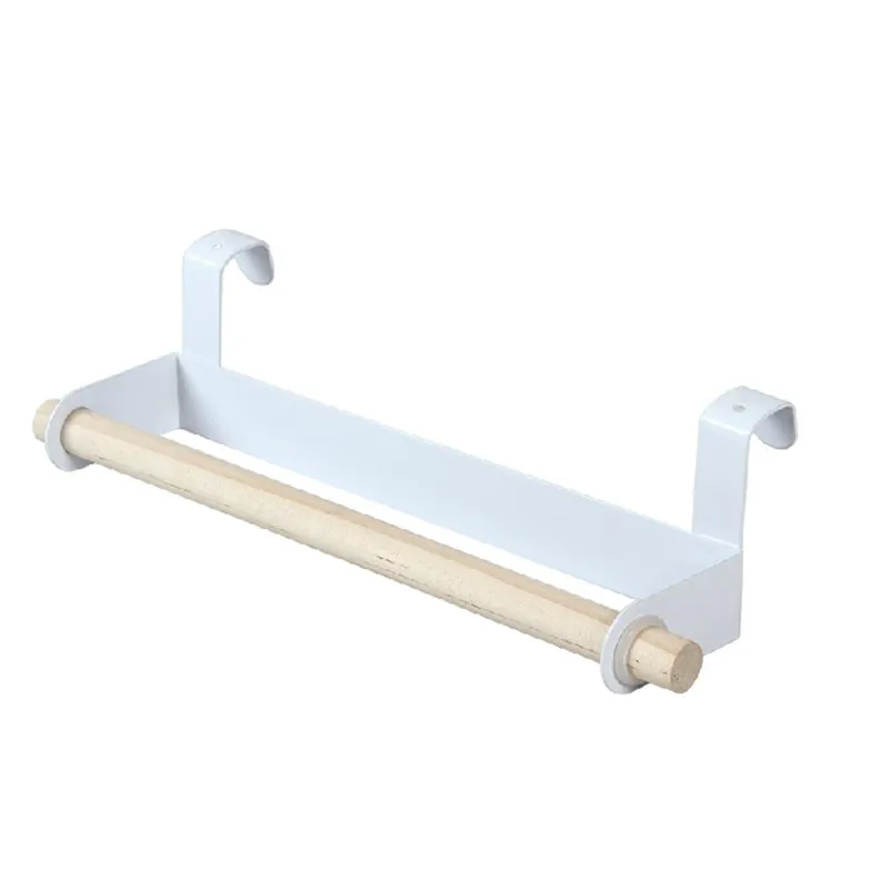 Over-the-Door Towel Rack Organizer - Punch-Free Kitchen & Bathroom Storage - Thickened Rag Holder - Space Saving Hanging Towel Bar thumbnail 5