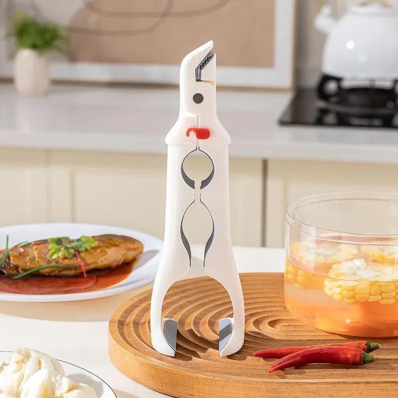 3-in-1 Anti-Scalding Kitchen Clip Set - Bowl, Plate, Dish Gripper - Heat Resistant Lifting Tool - Safe Steaming & Serving - Ghana Kitchen Essentials thumbnail 7