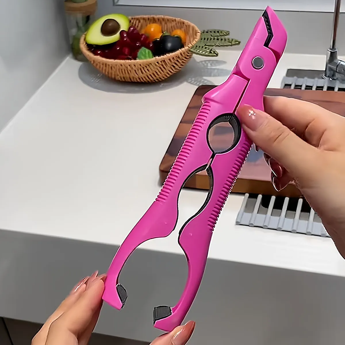 3-in-1 Anti-Scalding Kitchen Clip Set - Bowl, Plate, Dish Gripper - Heat Resistant Lifting Tool - Safe Steaming & Serving - Ghana Kitchen Essentials showcase 5