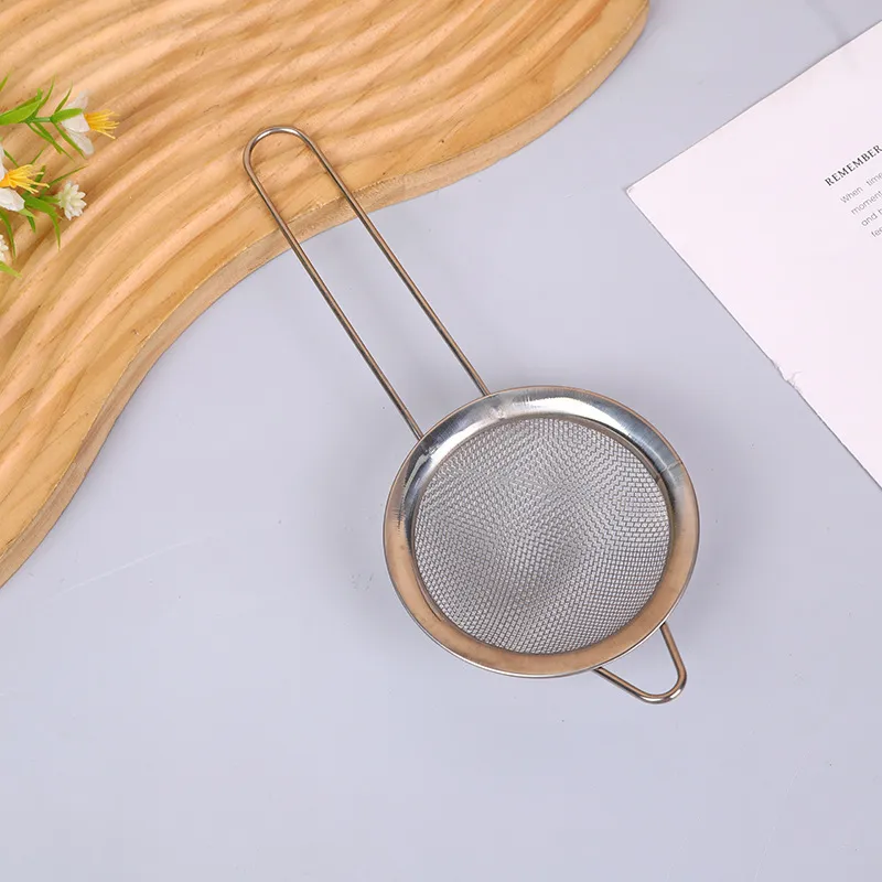 Stainless Steel Kitchen Oil Filter Net - 8CM/10CM - Non-Magnetic - Cooking Oil Strainer - Wholesale Supply for Kitchens and Dollar Stores thumbnail 3