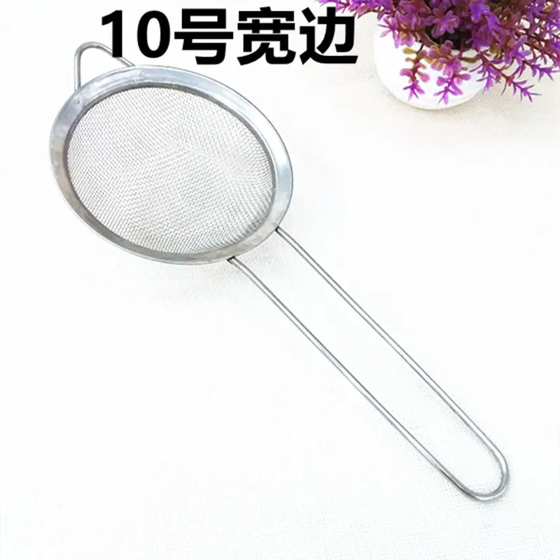 Stainless Steel Kitchen Oil Filter Net - 8CM/10CM - Non-Magnetic - Cooking Oil Strainer - Wholesale Supply for Kitchens and Dollar Stores thumbnail 7