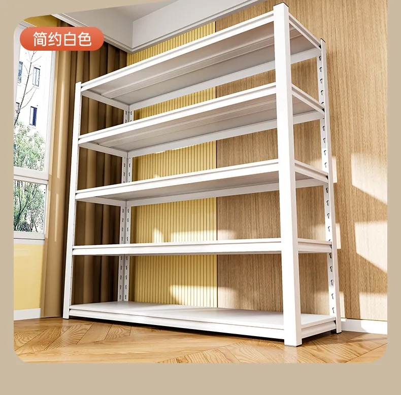 Household Storage Rack Shelf - Multi-Layer Steel Organizer for Balcony, Kitchen, Storage Room - Express Sundry Rack - Durable and Space-Saving showcase 17
