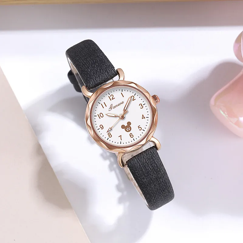 Cute Cartoon Mickey Mouse Watch for Girls, Ladies, Students - Trendy Small Fresh Style, Perfect for Exams and Everyday Wear - Wholesale Available thumbnail 2
