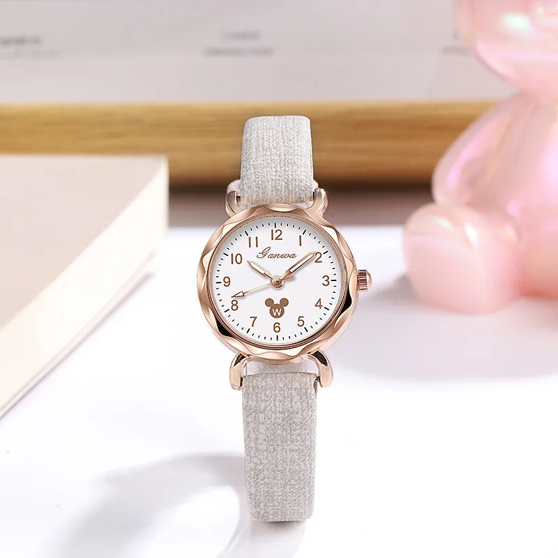 Cute Cartoon Mickey Mouse Watch for Girls, Ladies, Students - Trendy Small Fresh Style, Perfect for Exams and Everyday Wear - Wholesale Available thumbnail 9